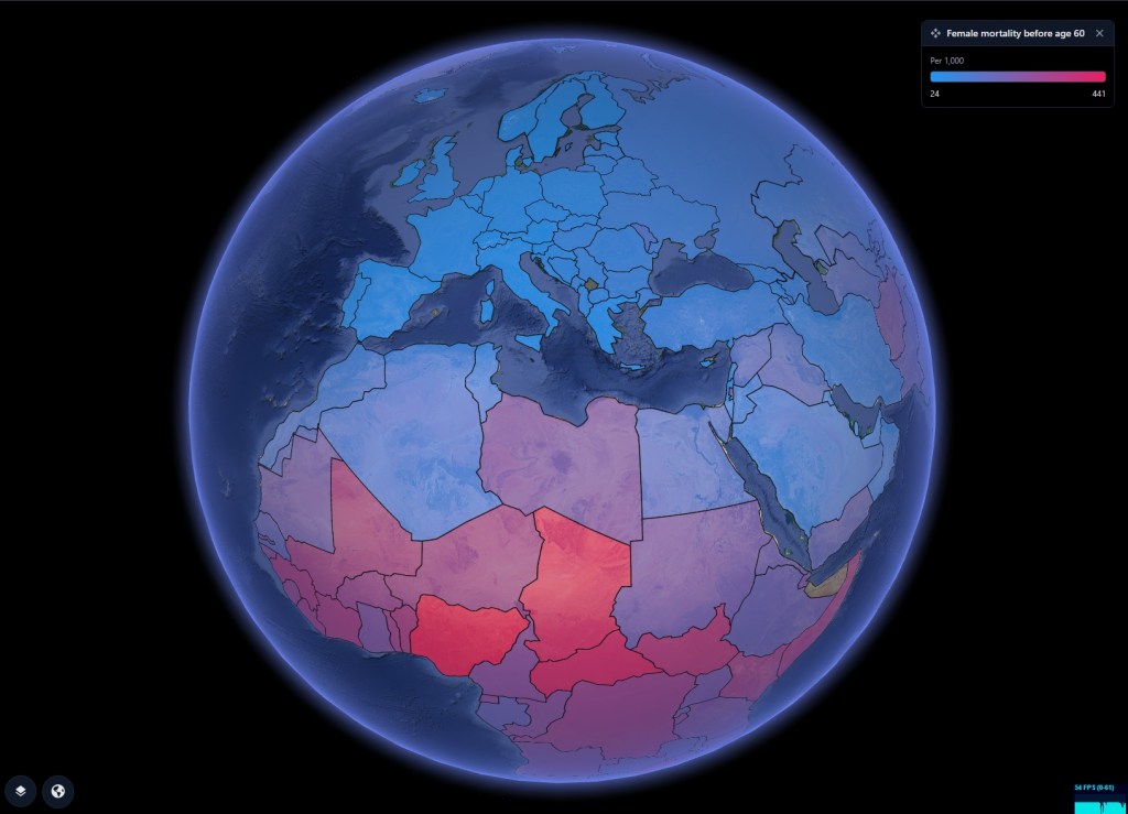 How the world will look like from&nbsp;Mars?